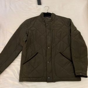 Men’s J Crew Sussex Jacket in Olive Green
